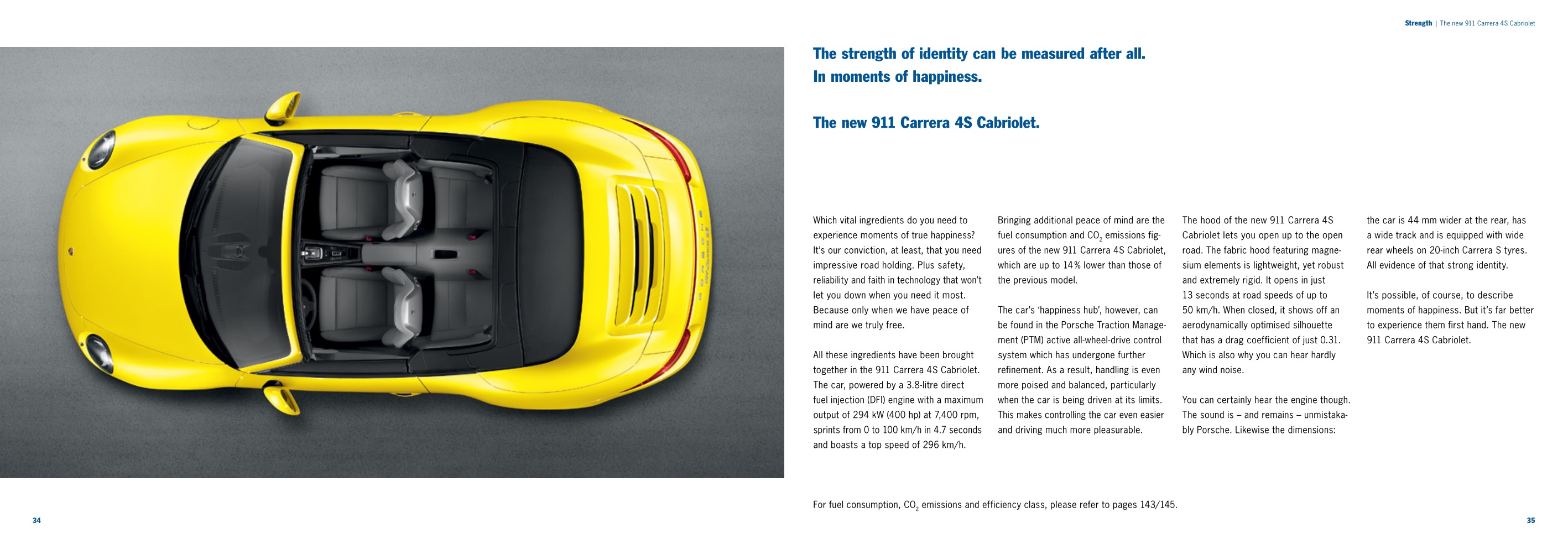 2014 Porsche 911 Brochure Page 9
